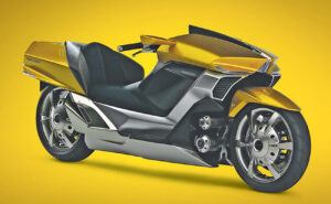 Novo híbrido arrojado planejado: design da Yamaha tem motor a gasolina