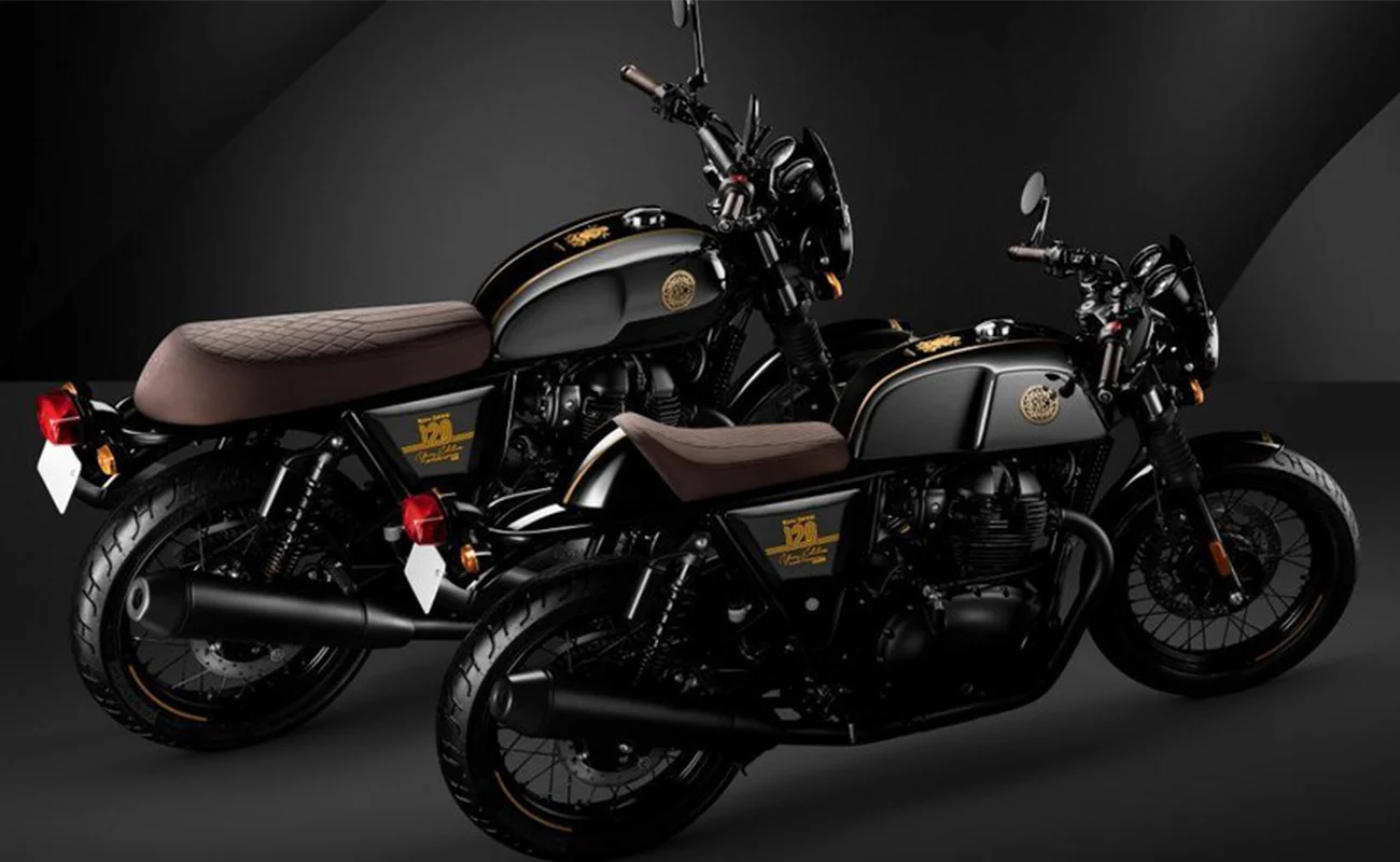 A edição limitada do Royal Enfield 650 marca 120 anos