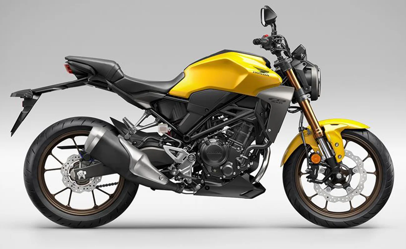 Naked CB300R junta-se à gama da Honda para 2022 com atualização de garfo